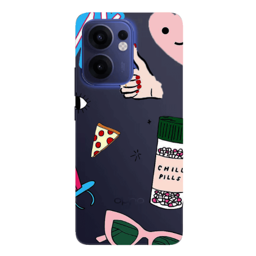 Oppo Reno13 FS Chill Transparent Silicone TPU Θήκη
